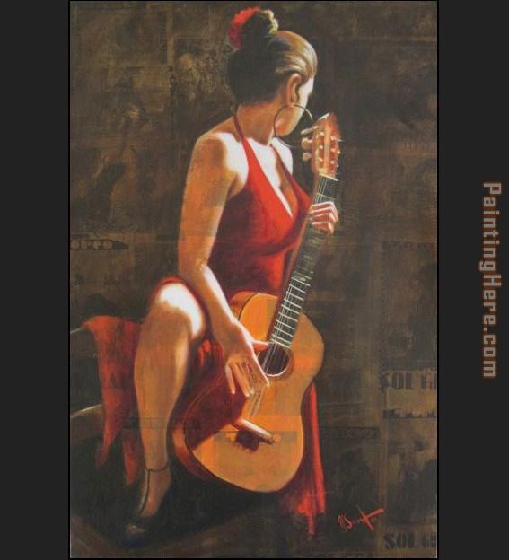 Flamenco Dancer Sexy Flamenca Guitar Flamenco Dancer David Silvah